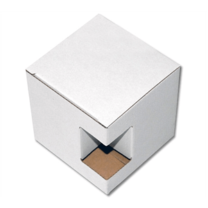 Krabička na hrnek 330 ml s okénkem bílá