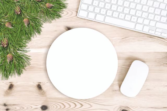 Podložka pod myš s vlastním potiskem kruhová